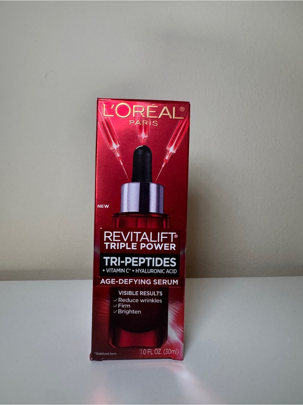 L'Oreal Paris Revitalift Triple Power Tri
Peptides Serum - 1 fl oz NEW
